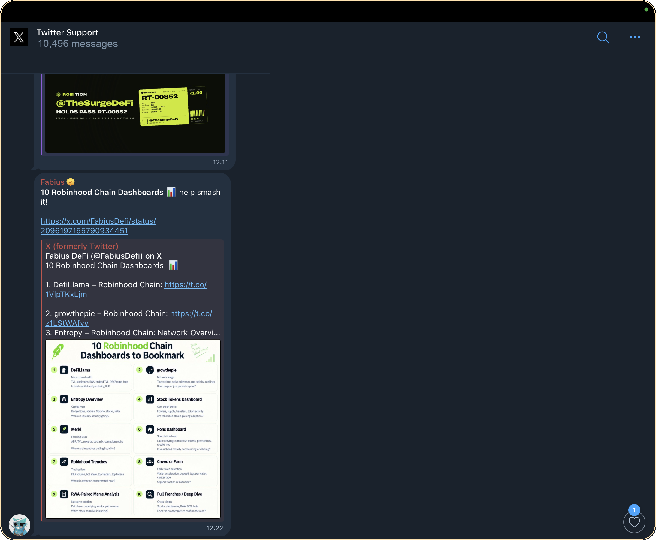 RaidClub Twitter Support topic — 10,496 logged raid actions